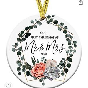 Our First Christmas As Mr&Mrs 2020 Ornament